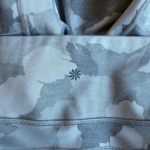 Athleta Women’s All In Camo 7/8 Tights Leggings Cobblestone Gray Size Small - Picture 7 of 10